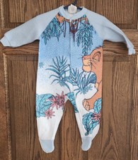 Vintage Disney The Lion King Sleep  Play Footed Sleeper Size 12 Months