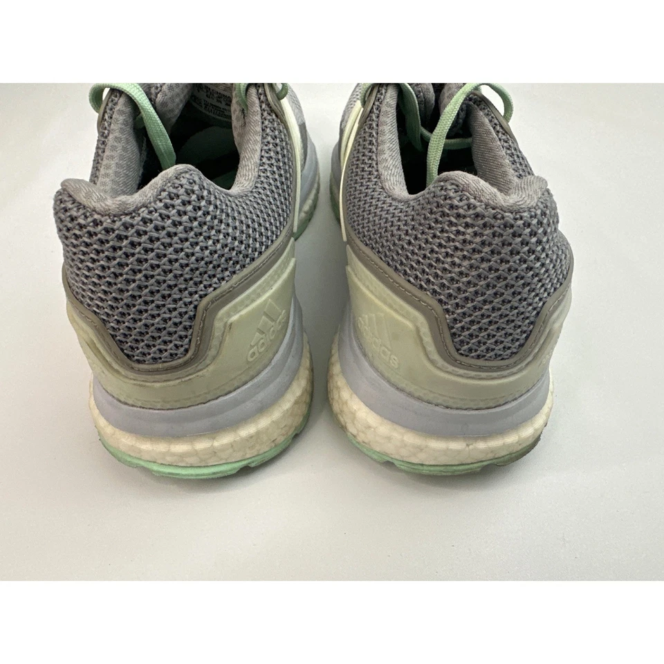 Adidas Supernova Sequence 9 Running Shoes Gray Mint Green Women's Size 10.5 - Image 4 of 4