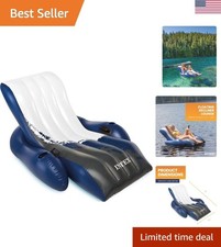 Weather-Resistant Inflatable Lounge Chair - Ultimate Pool Recliner for Adults