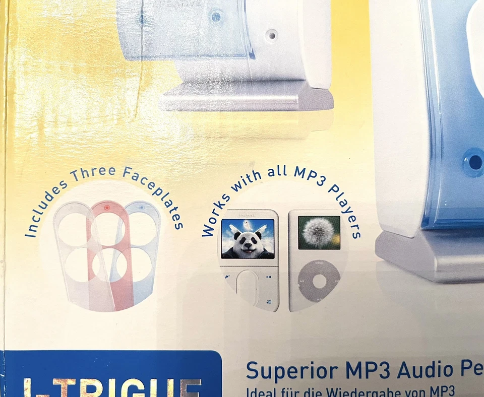 New Creative I-Trigue 250 Retro Vintage Computer Speakers Boxed iPod Zen - Image 2 of 4