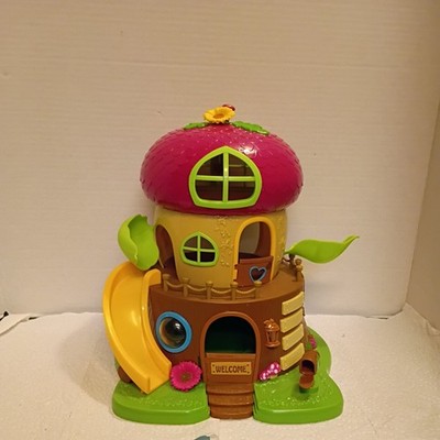 Li'l Woodzeez Acorn Play Treehouse Playset With Wolf And