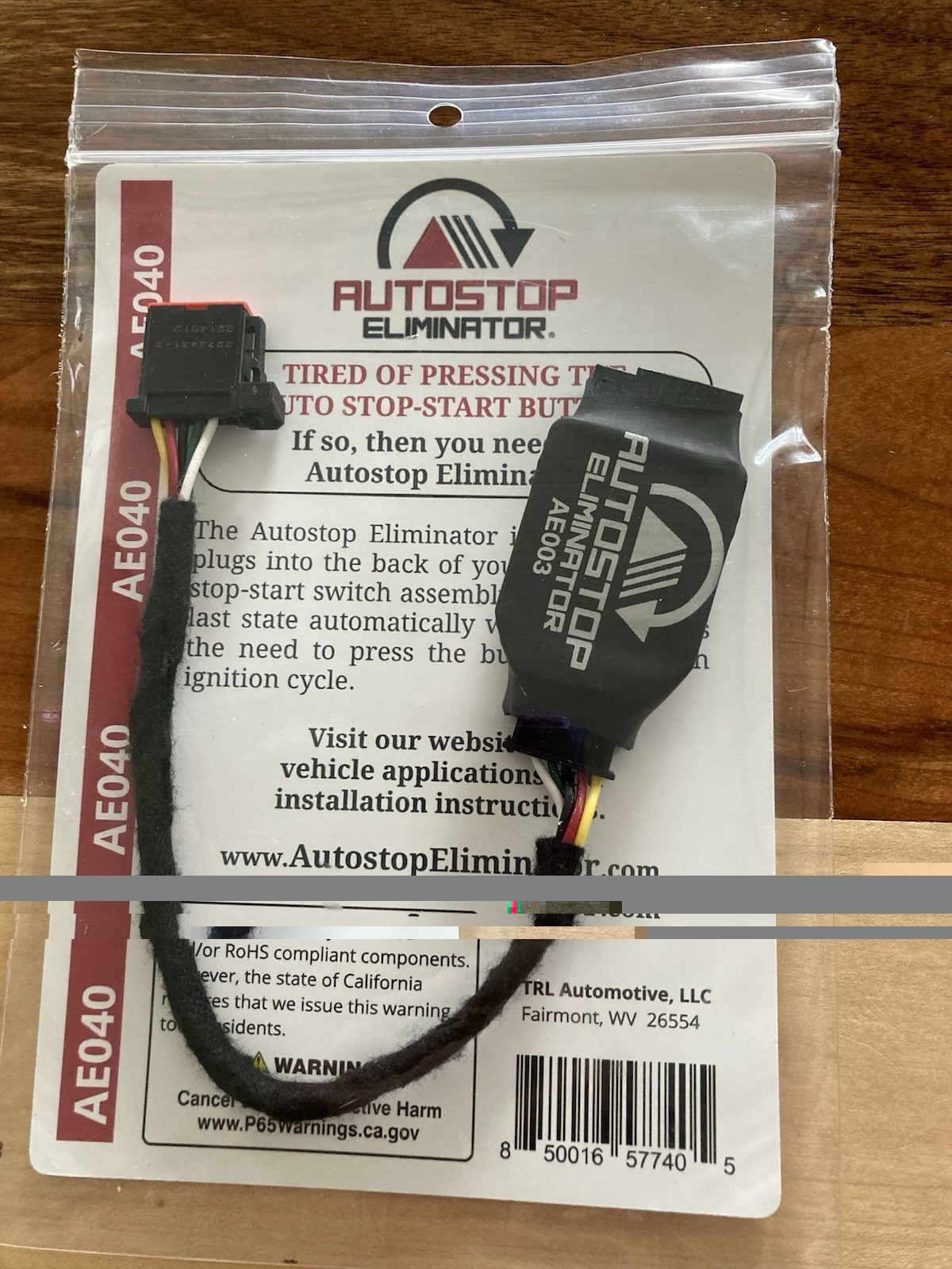 Auto Stop Eliminator For 2021 to 2024 Ford Edge