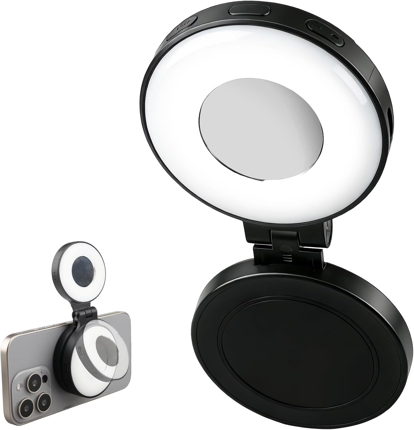 Magnetic Selfie Light 360° Rotatable Selfie Light for Iphone Magsafe Magnetic Fi