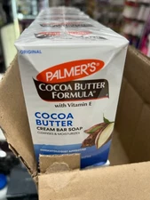 12PCS Palmer's Cocoa Butter Formula Daily Skin Therapy Cream Soap Bar 4.7 oz