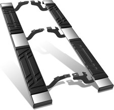 DNA Motoring 6.5" Flat Running Boards Side Step Nerf Rails Bars Compatible with