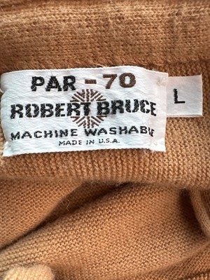 VTG Robert Bruce 70's Par-70 USA made Alpaca Wool Cardigan | eBay