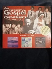 Treasury of Gospel 3 CD Set Motown Gospel, All Time Gospel Great,Gospel Jubilee 