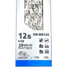 Shimano Deore XT CN-M8100 12 speed 116L Hyperglide Quick Link MTB e-Bike Chain