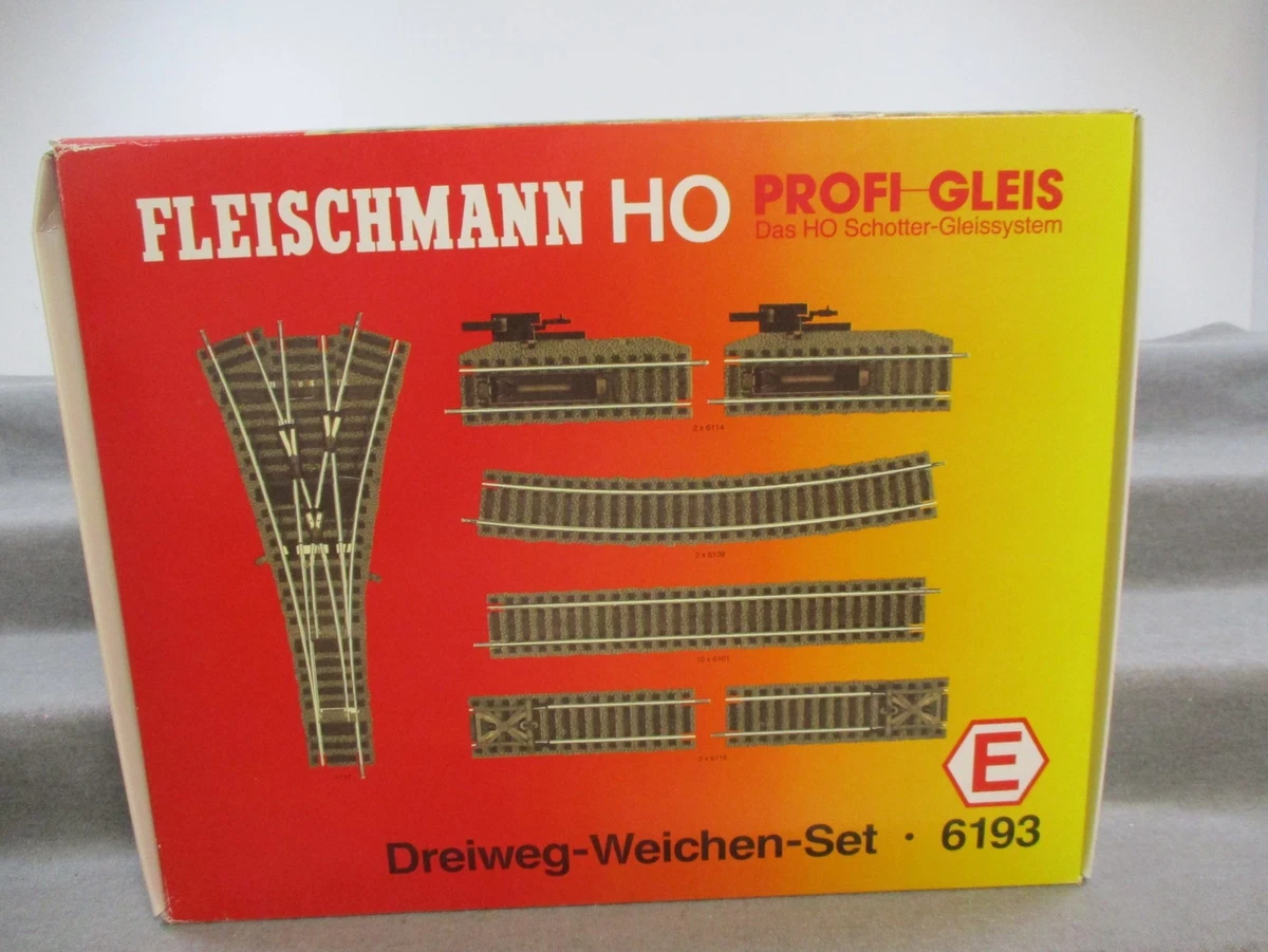Sistema a due binari Fleischmann per modellismo ferroviario scala H0 | Acquisti Online su