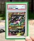 2015 Pokemon XY Ancient Origins M Rayquaza EX 98/98 Full Art Holo PSA 8