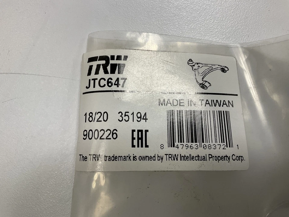 Brazo de control trasero izquierdo TRW JTC647 para Mazda 323 1992-1994, 1990-94 Protege Foto 4 de 4