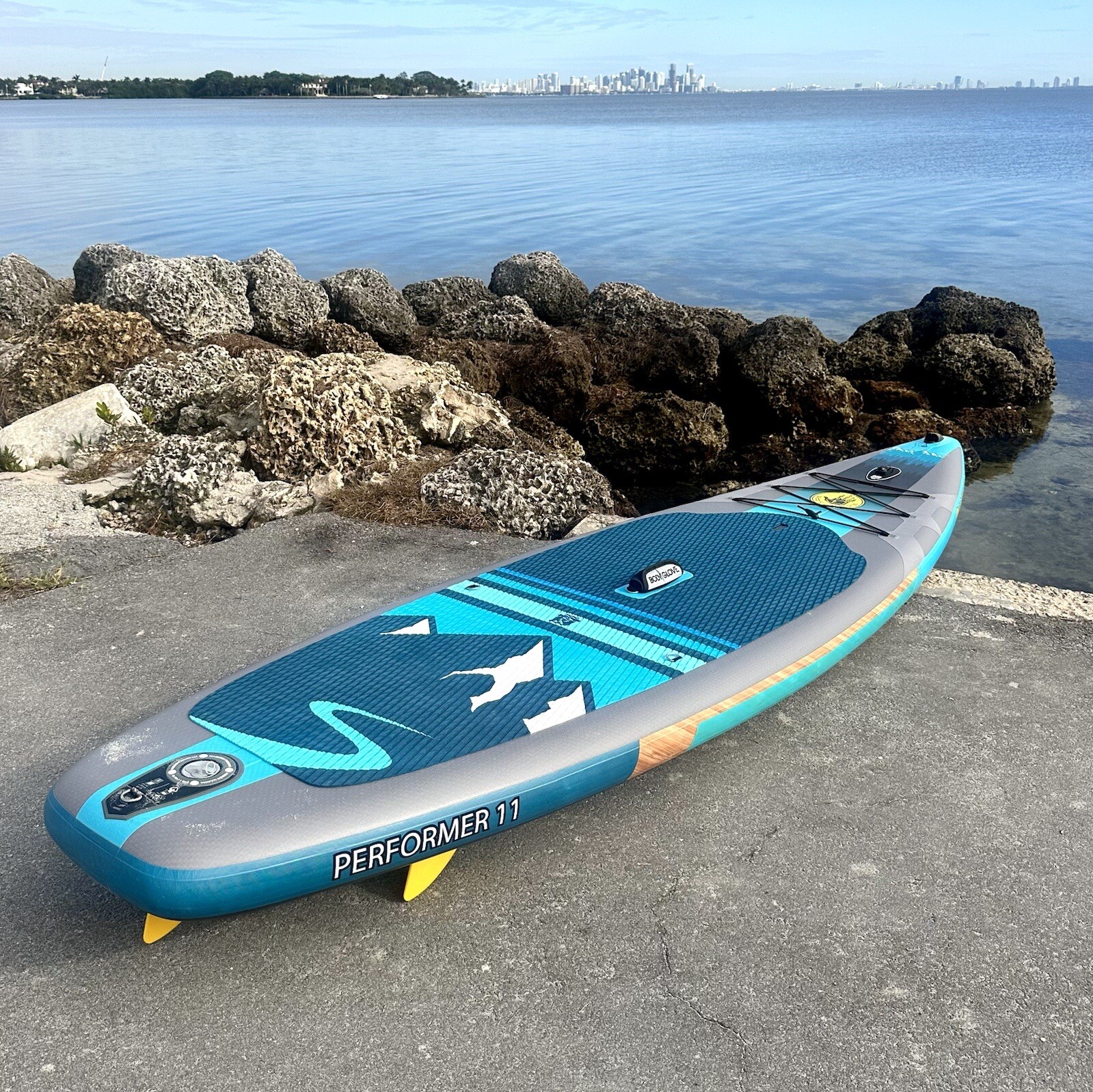BODY GLOVE Paddle Board, Performer 11' Inflatable SUP, Stand Up