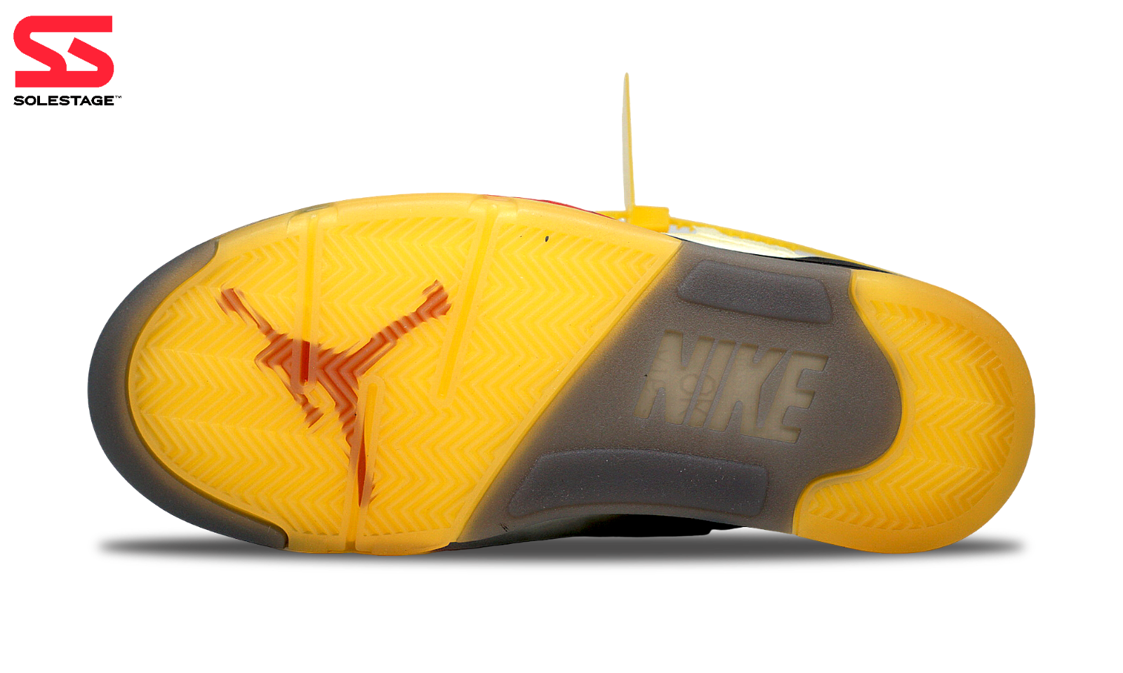 OFF WHITE X NIKE Nike Jordan 5 Retro SP x BIANCO SPORCO Sail 2020 (DH8565 100) taglia uomo 3 15