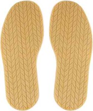 Shoe Bottom Full Sole Repair Replacement Anti-Slip Rubber 4Mm Thickness 1 Pair