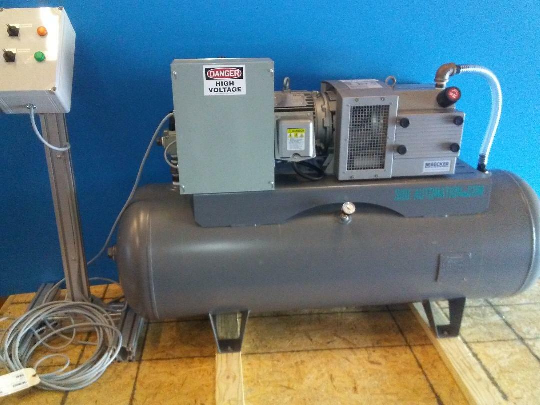 SIBE AUTOMATION BECKER VACUUM PUMP MODEL KVT 3.60 COMPLETE VACUUM