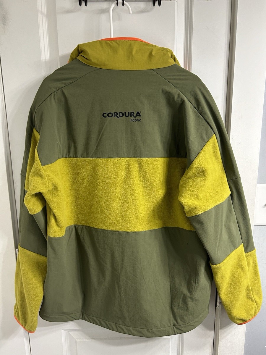 adidas Unisex Medium Terrex Utilitas Half-Zip Top Pulse Olive