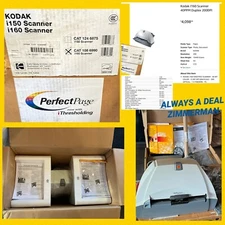 Kodak i160 Document Scanner 40PPM Duplex 200DPI With Accessories ORIGINAL BOX