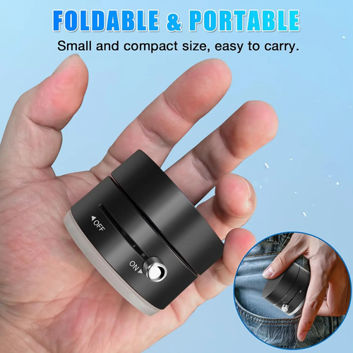 360 Vacuum Strong Magnetic Phone Holder Suction Cup Car Stand Foldable Car Mount - Picture 12 of 16