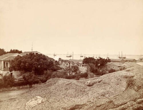 Fort Zealandia And Residence Of Commissioner Taiwan 1890 OLD PHOTO - Imagen 1 de 1