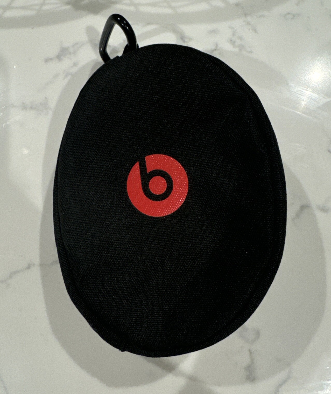 Beats Replacement Carrying Case / Pouch for the Beats Solo 3 - Black / Red Logo