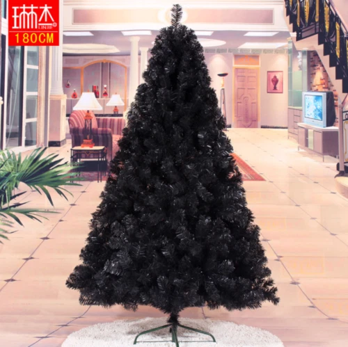 Black Artificial Christmas Tree Holiday Indoor Plastic Stand Base Xmas Home New - Picture 7 of 11