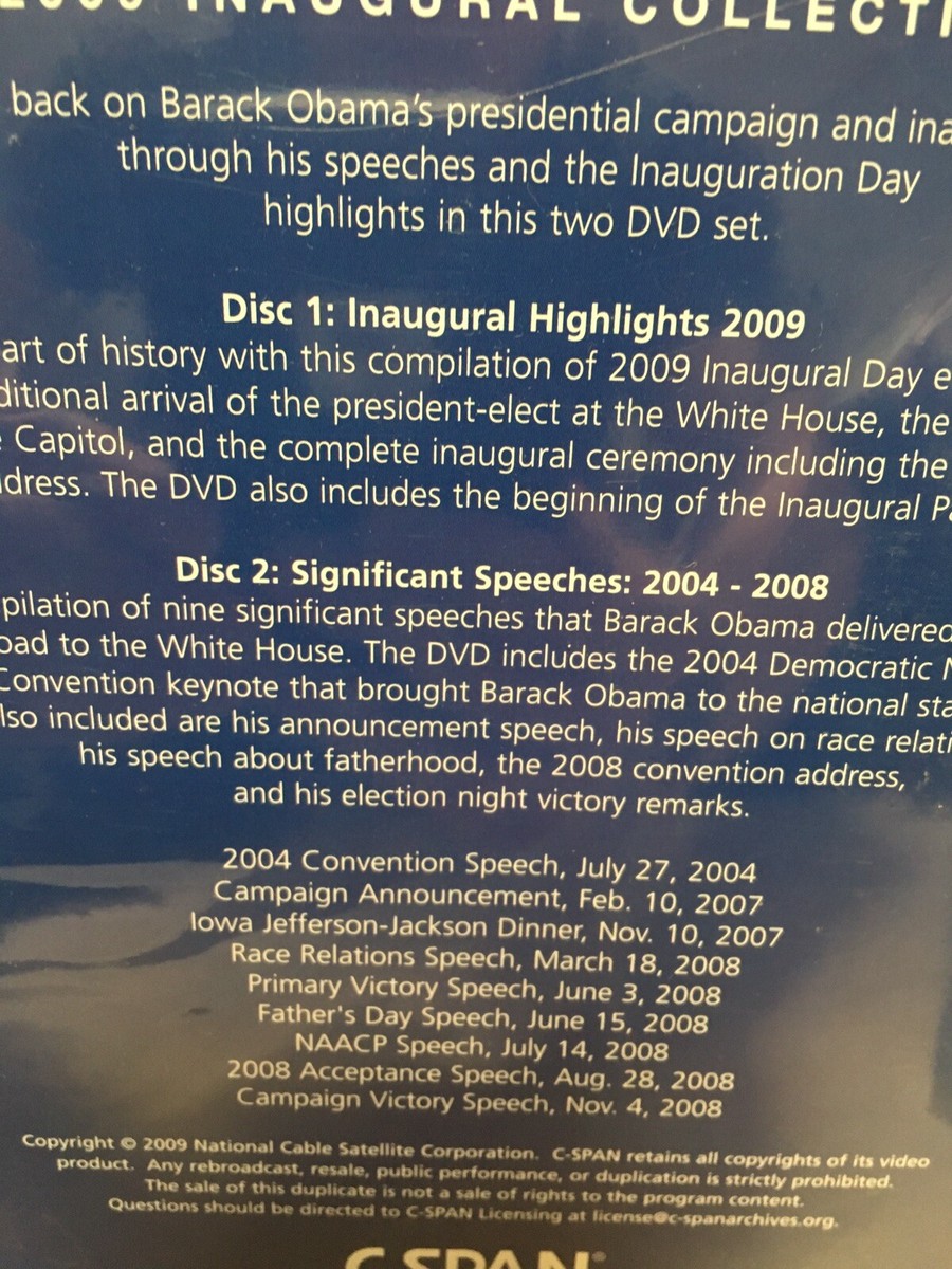 その他 Inauguration of Barack Obama [DVD] Amazon.com: Official Inaugural Celebration, The : Obama, Barack