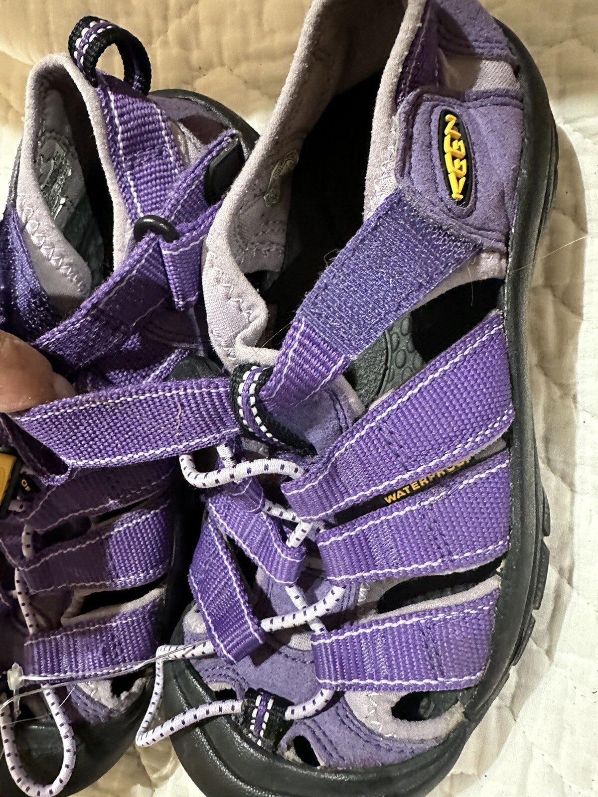 Sandalo scarpe da trekking sportive Keen Newport 8212 bambini viola taglia 1