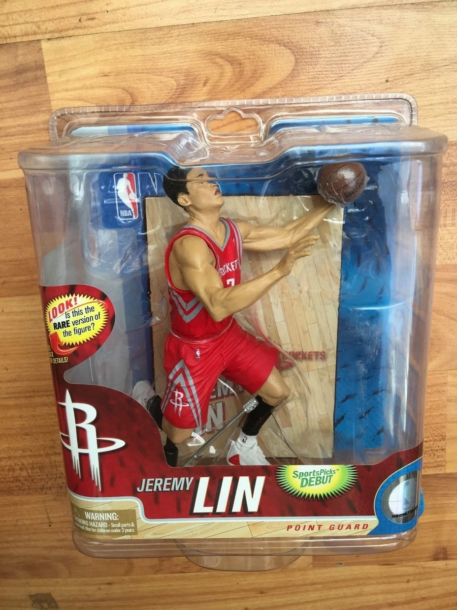 BNIB MCFARLANE BASKETBALL NBA SERIES 21 FIGURE JEREMY LIN HOUSTON ROCKETS RED