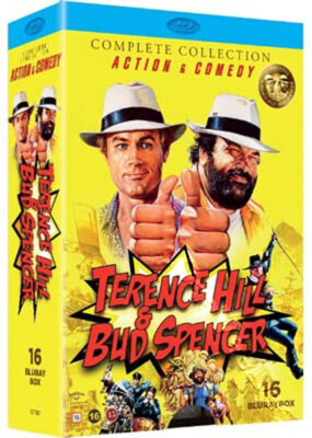 Bud Spencer & Terence Hill Complete Collection NEW Blu-Ray 16-Disc Box Set