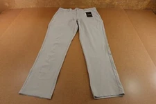 Libin Mens Size 34 x 32 Gray Lightweight Stretch Straight Leg Golf Pants NWT