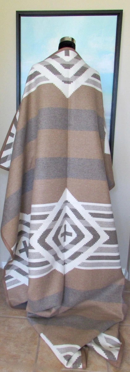 Pendleton Beaver State Cream Chiefs Collection Shawl Blanket NIB