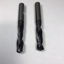 1x VHM Bohrer  D: 9,5 mm, L&auml;nge: ca. 35 mm Innenk&uuml;hlung Tlw. Nachgeschliffen (1)
