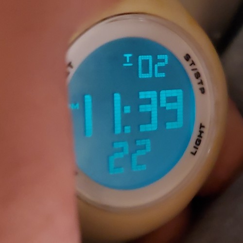 PUMA DIGITAL ALARM TIMER CHRONOGRAPH WATER RESISTANT 50M WATCH NEW BATTERY - Picture 6 of 10