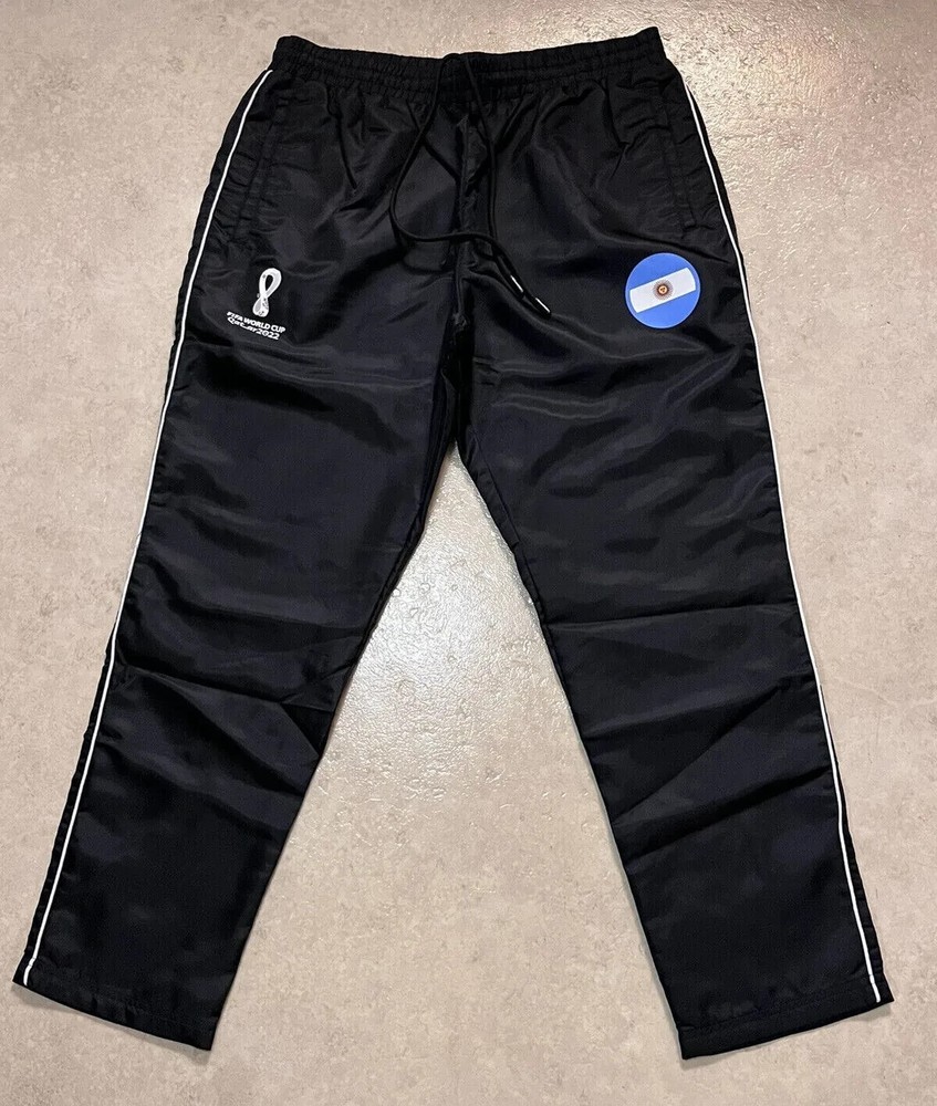 Argentina Soccer FIFA World Cup Champions ✅ Training Track Pants size L