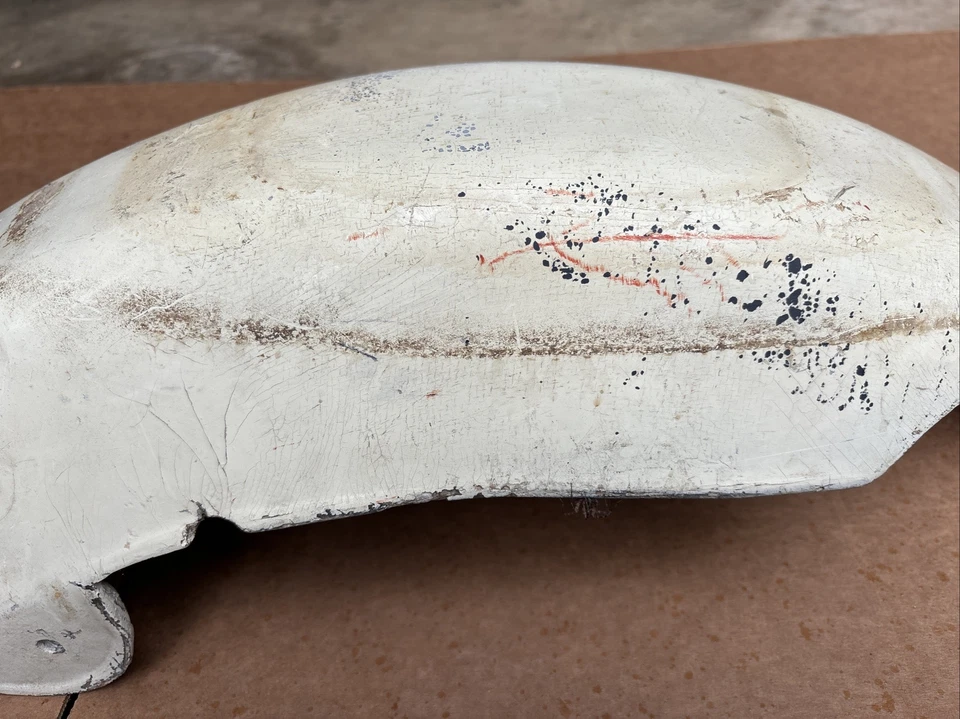 Guardabarros trasero interior CZ fibra de vidrio CZ 250 360 380 400 CZ CZ360 CZ380 CZ400 Foto 3 de 4