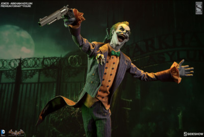 Joker Arkham Asylum Premium Format Sideshow Statue 1:4 Scale Exclusive