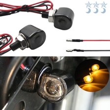 2x Led Turn Motorcycle Signals Indicator Amber Blinker Light Mini Universal Lamp 2x Led Turn Motorcycle Signals Indicator Amber Blinker Light Mini Universal Lamp