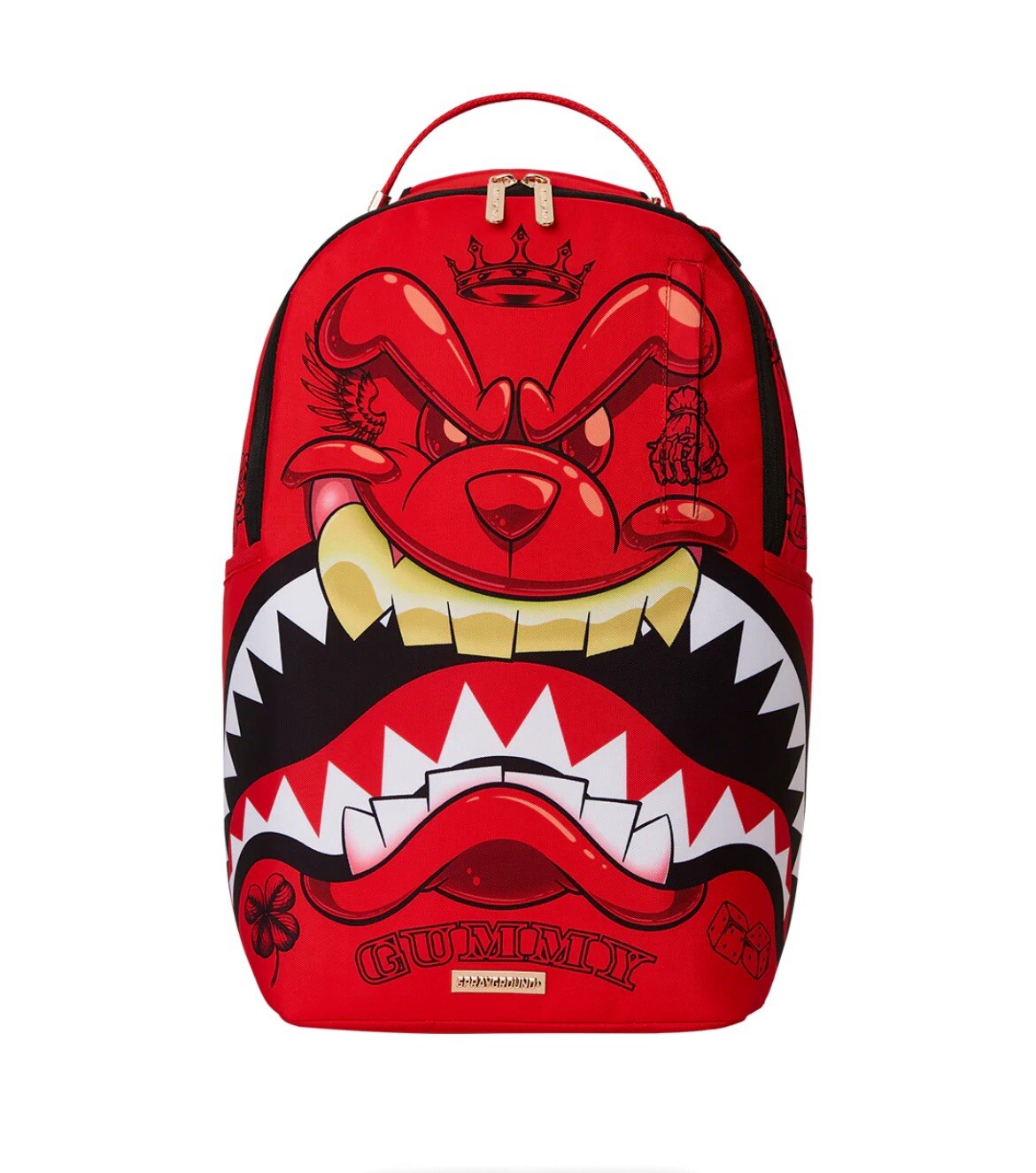 NEW SPRAYGROUND DIABLO BIG MEAN SHARK BITE RED BACKPACK BAG **SOLD OUT**