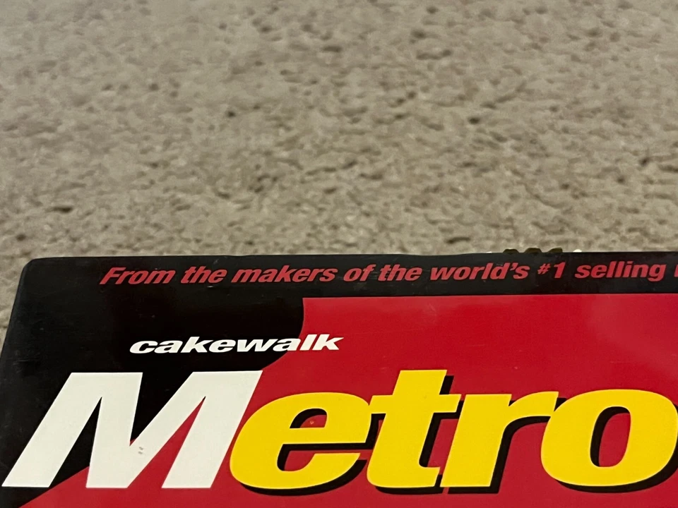 Cakewalk Metro 5 Multitrack MAC Studio Software New Sealed Vintage Rare - Image 4 of 4