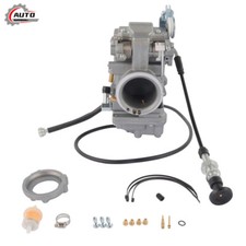 New Carburetor & Choke Cable for Mikuni 42mm Harley HSR42 Evo Twin Cam TM42-6 US