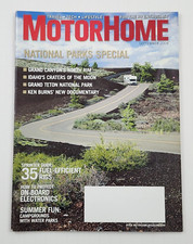 Motorhome Magazine September 2009 National Parks Sprinter Motorhomes Roadtrek SS