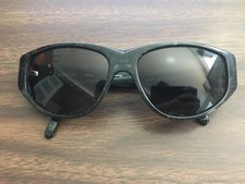 Vintage Charmant Sunglasses Eyeglasses Frames Japan 4913 145mm Black Grey Swirl