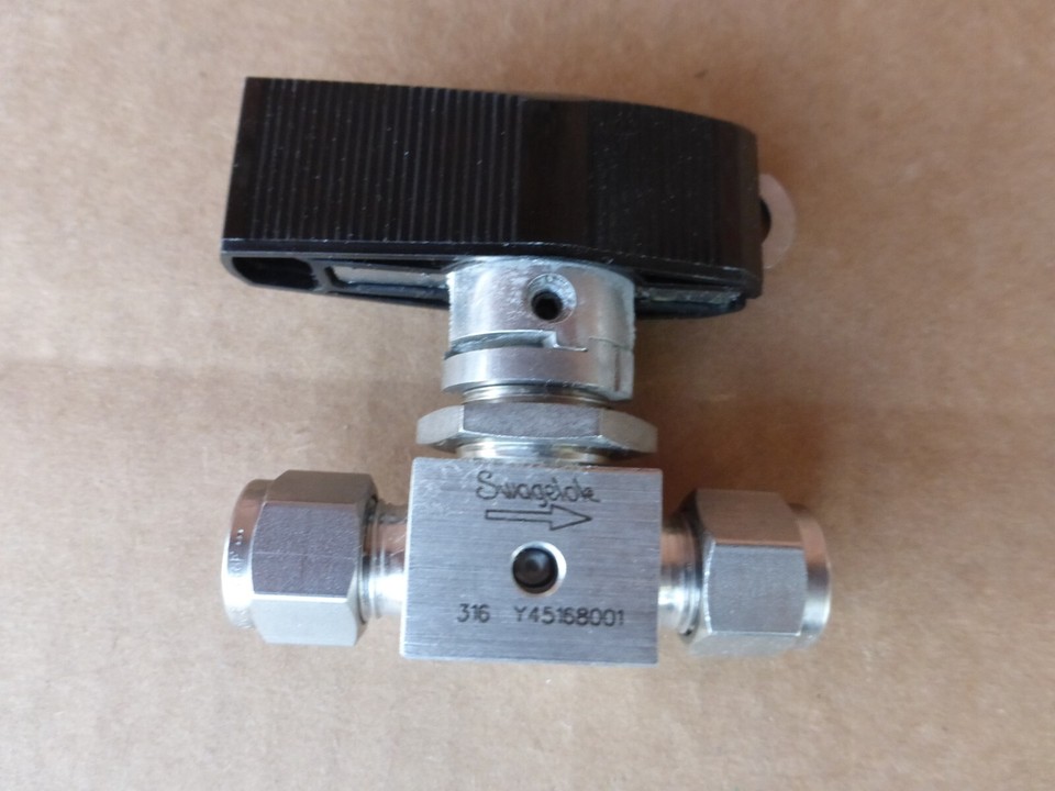 Whitey Swagelock SS43GVS6LLC Ball Valve Lot of 2 eBay