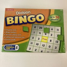 NIB Sealed Lakeshore Learning Division Bingo Math Game New Common Core