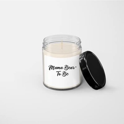 Mama Bear - to Be Candle - Soy Wax Candle - Hand Poured Candle