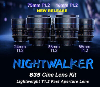 SIRUI Night Walker 16mm 75mm T1.2 S35 cine lenses for L RF M4/3 E