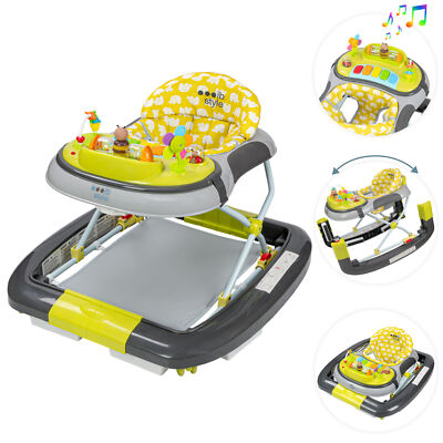 Lauflernwagen Babywalker Gehfrei Lauflernhilfe Baby Schaukel Licht Ton ib style 
