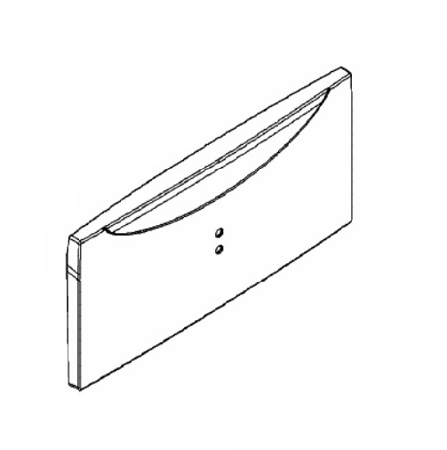 ORIGINAL Liebherr 7428821 Schubladenblende Blende vorne Kühlschrank Abdeckung