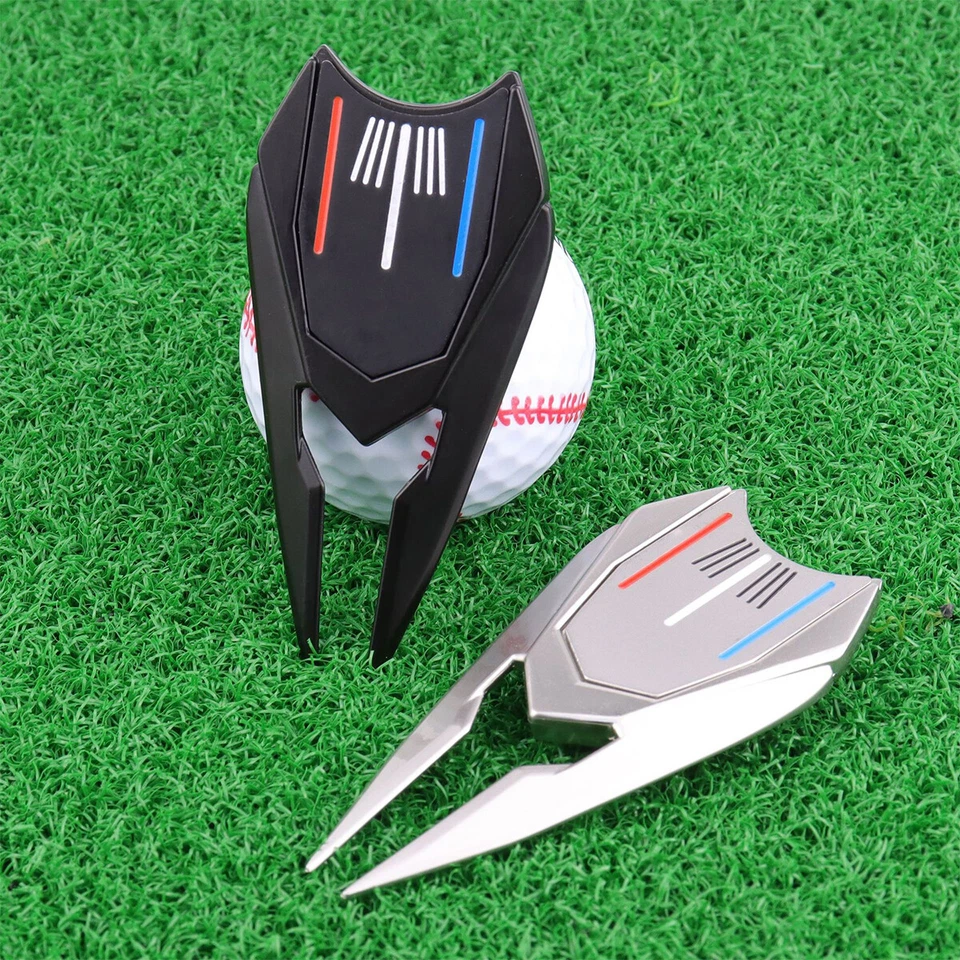Pitch Mark Repair Divot Repair Tool Integrated Magnetic Putting Aid Ball Marker - image 3 of 4