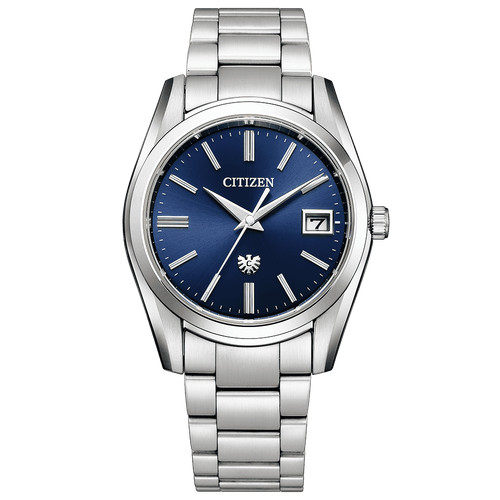 The Citizen AQ4080-52L Chronomaster Blue Dial Eco-Drive Titanium 37mm JDM NEW